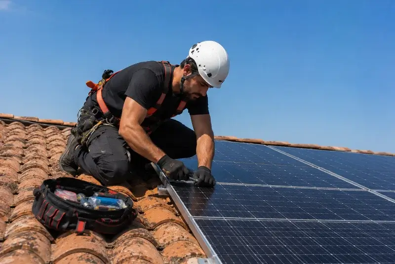 Maintenance et monitoring de panneaux solaires à Eaunes