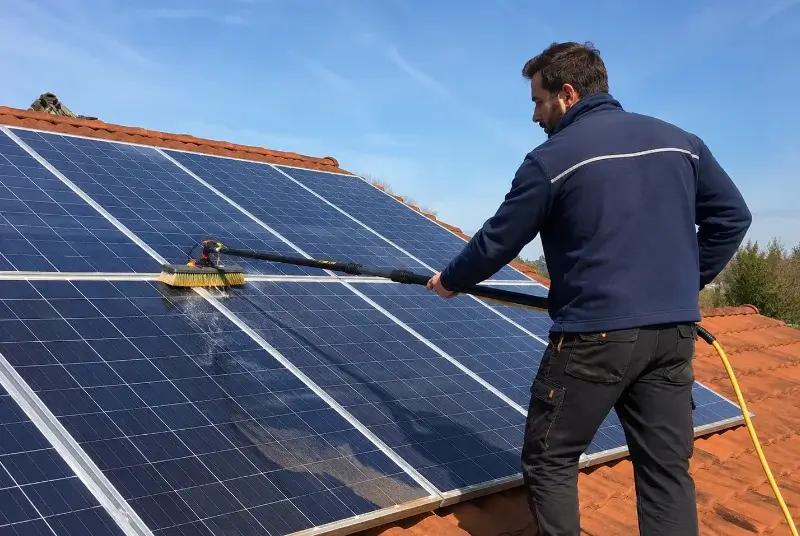 Nettoyage et entretien de panneaux solaires à Eaunes